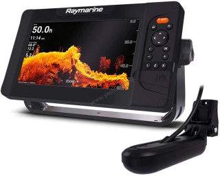 RAYMARINE Element9 Plotter CHIRP Sonar, HyperVision, WiFi, GPS, HV-100 Sonda 3D