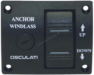 OSCULATI Ovládací panel pre kotevný navijak s prepínačom