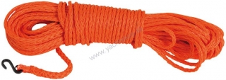 OSCULATI Plávajúce lano oranžové 6 mm s karabínou, 30 m