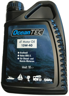 OCEANTEC Motorový olej VDS-3 4T 15W-40, 1 L