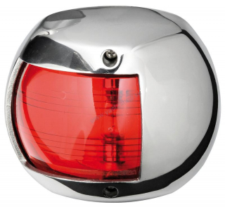 OSCULATI Kompaktné 12 AISI 316/112,5° červené navigačné svetlo