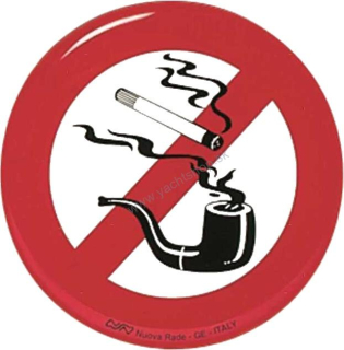 NUOVA RADE Nálepka so symbolom Zákaz fajčenia Ø 80 mm