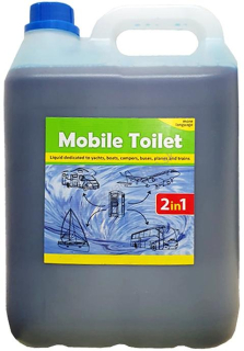AGACHEM Mobile Toilet 2v1, 5 l