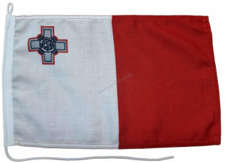 Vlajka - Malta 20 x 30 cm