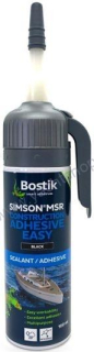 BOSTIK SIMSON MSR CA Easy stavebné marine tesniace lepidlo 100 ml čierne