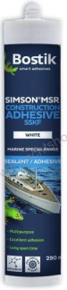 BOSTIK SIMSON MSR CA Easy stavebné marine tesniace lepidlo 290 ml biele
