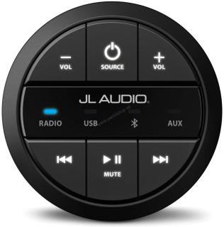 JL AUDIO MMR-20-BE Okrúhly, káblový diaľkový ovládač bez displeja na použitie s MediaMaster®
