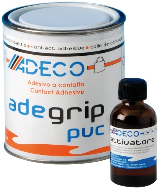 ADECO Lepidlo dvojzložkové na PVC 850 g