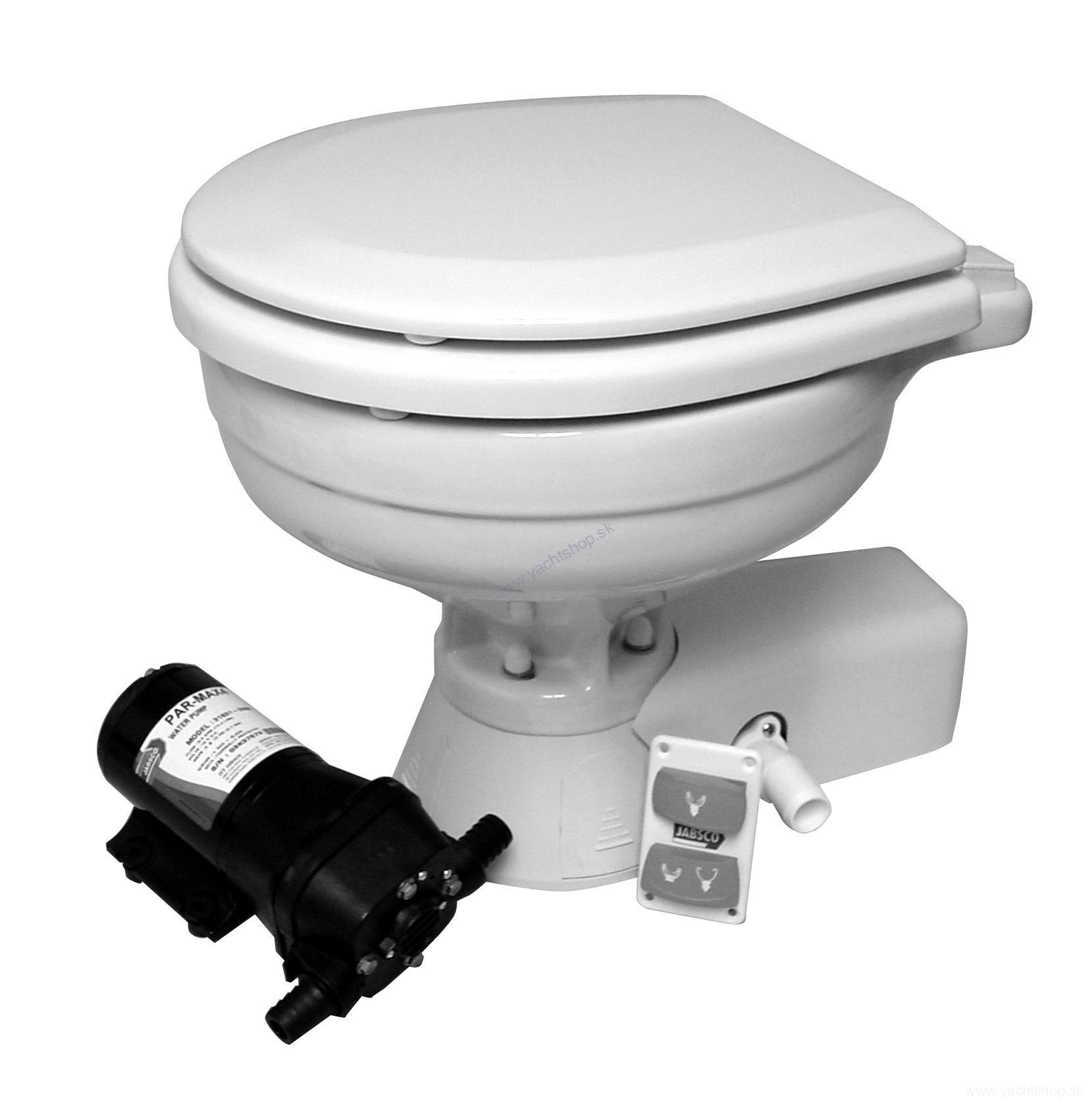 Elektrická toaleta Quiet Flush - Standard - 12V