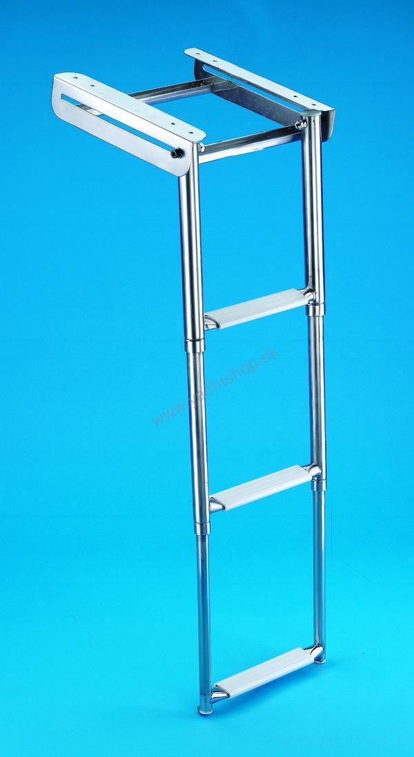 Teleskopický rebrík k lávkam - šírka 21cm,3 schodíky