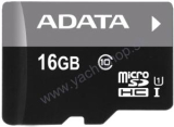 ADATA 16GB MicroSDHC Premier,class 10