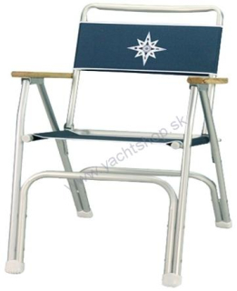 OSCULATI Skladacia stolička z eloxovaného hliníka typ 1
