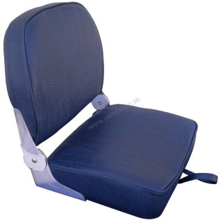 OSCULATI Lodná sedačka PILOT sklopná, s vankúšmi - modrá