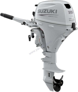 SUZUKI DF 15 ASW EFI Závesný lodný motor 15 HP biely