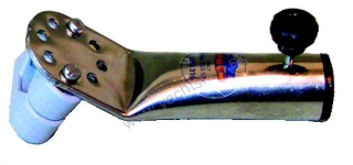 TREM Držiak na vlajkový stĺpik, montáž na zábradlie Ø 22 mm, nerezový
